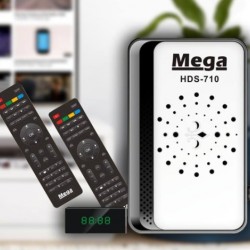 ريسيفر ذكي بجودة Full HD ماركة Mega 710 بمواصفات مميزة وبكفالة لمدة عام