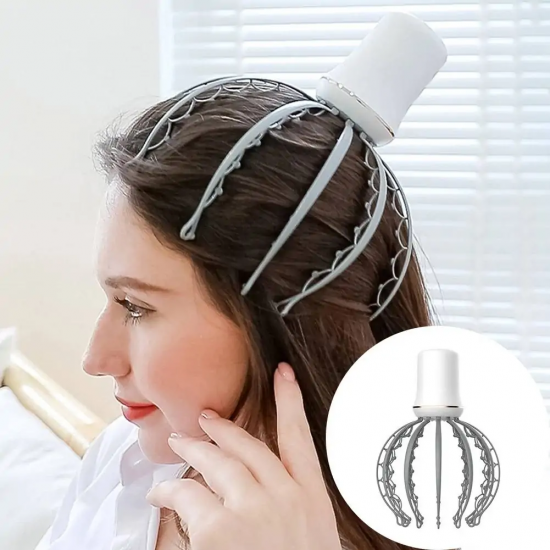 جهاز مساج الرأس العنكبوتي head massager