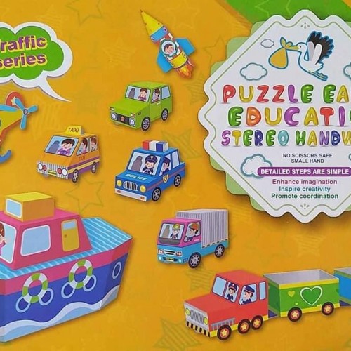 puzzle early education stereo handwork